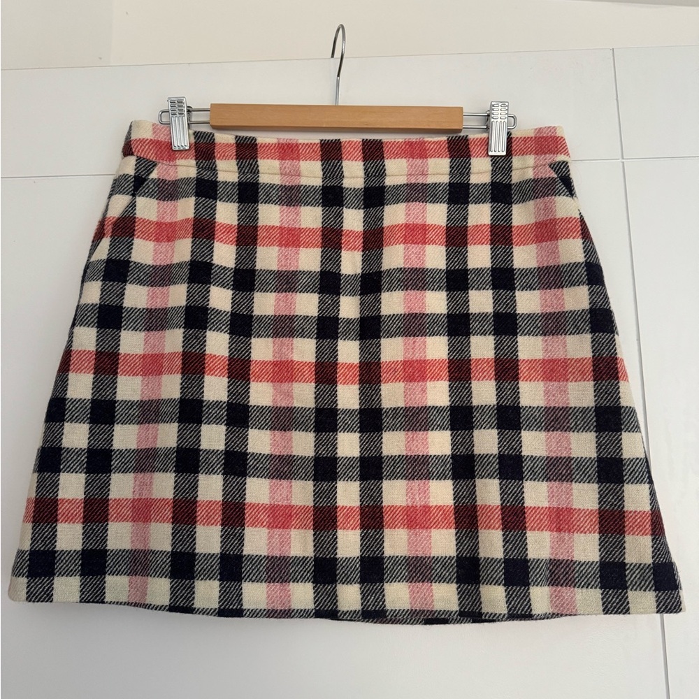 Boden wool skirt 10p